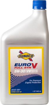 Масло моторное SUNOCO ULTRA FULL SYN EURO SYN V 5W30 0,946л (6543-001) 6543-001 фото