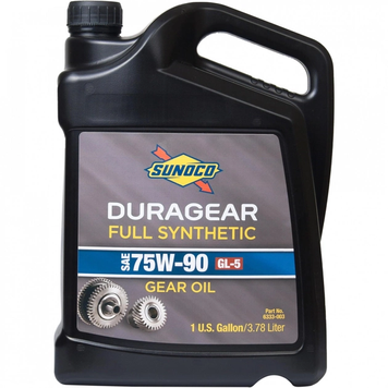 Олива трансмісійна SUNOCO DURAGEAR FULL SYNTHETIC 75W90 3,78л (6333-003) 6333-003 фото