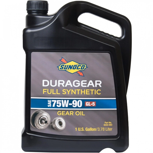 Масло трансмиссионное SUNOCO DURAGEAR FULL SYNTHETIC 75W90 3,78л (6333-003) 6333-003 фото