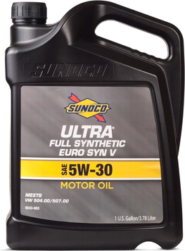 Олива моторна SUNOCO ULTRA FULL SYN EURO SYN V 5W30 3,78л (6543-003) 6543-003 фото