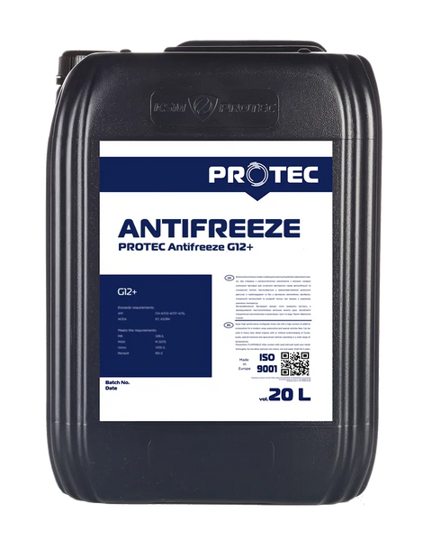 Антифриз Protec Antifreeze G12+ 20кг 9131940112742 фото