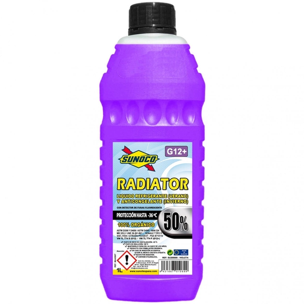 Антифриз SUNOCO RADIATOR 50% -36 C G12+ Violeta 1л (MA 43007) MA 43007 фото