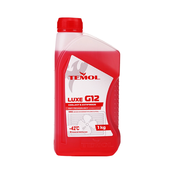 Жидкость охлаждающая TEMOL Antifreeze Lux G12 RED 1кг 4820152381071 фото