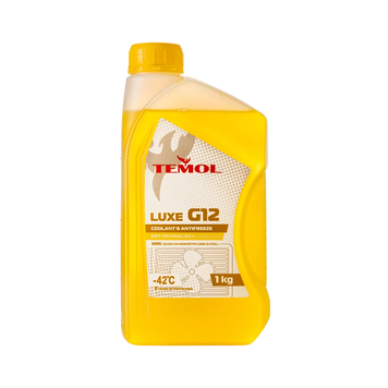 Рідина охолоджуюча TEMOL Antifreeze Lux G12  YELLOW 1кг 2200006053019 фото