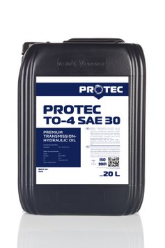 Трансмісійна олива Protec TO-4 SAE 30 20л 9055320064226 фото