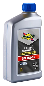 Олива моторна SUNOCO ULTRA FULL SYNTHETIC SAE 0W16 SP/GF-6B 0,95л (7403-001) 7403-001 фото